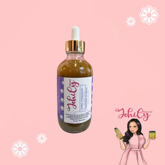 Suero vitaminado para el cabello.  vitaminized hair serum.