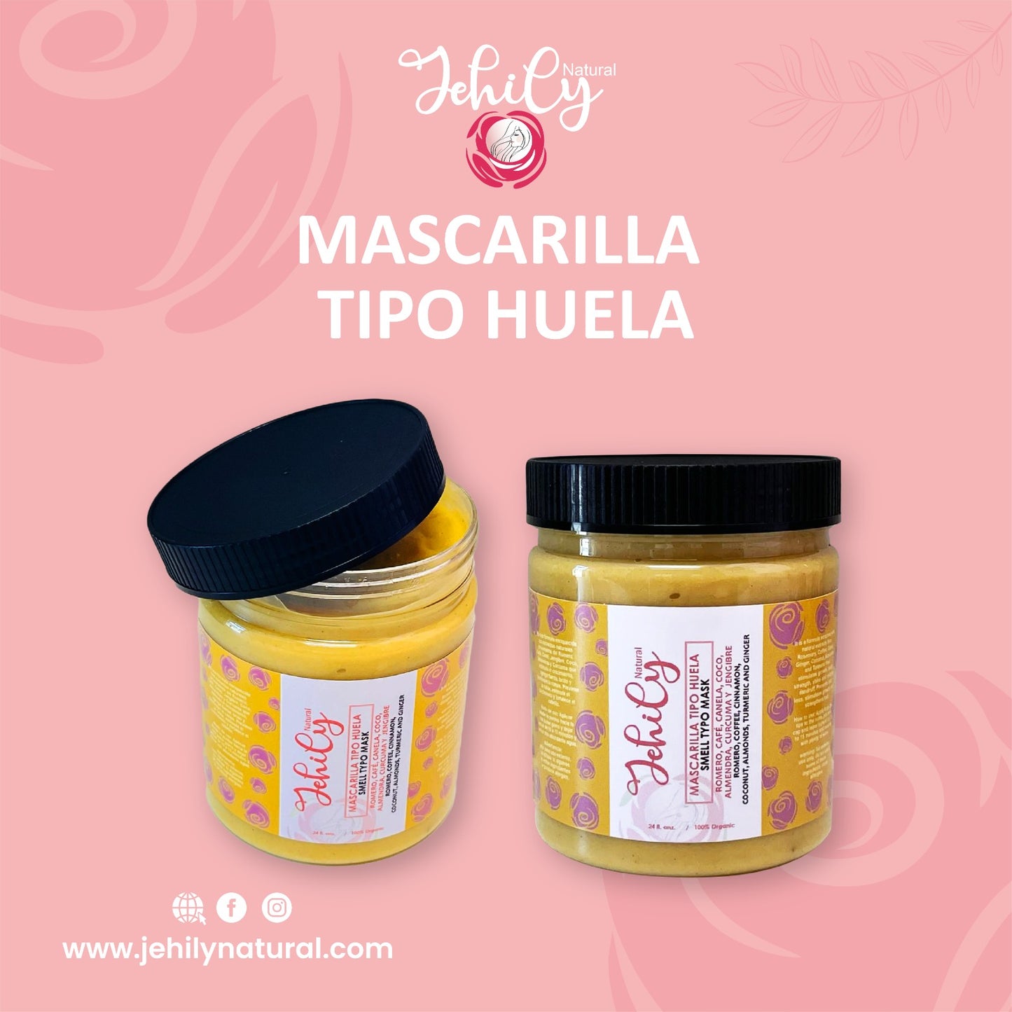 Mascarilla tipo huela   / pre-poo