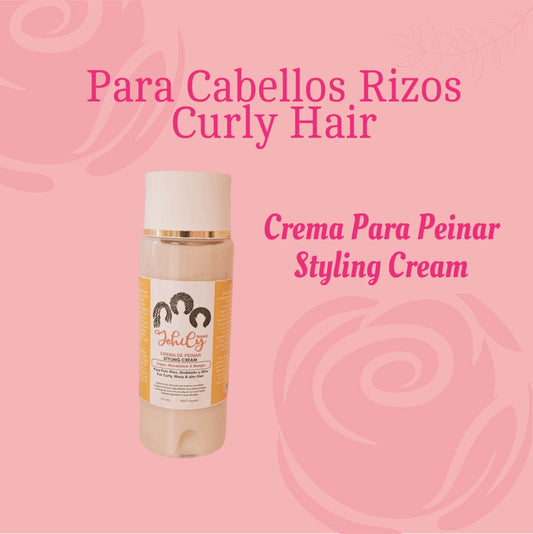 Crema de peinar y definir rizos/ styling cream for curly.