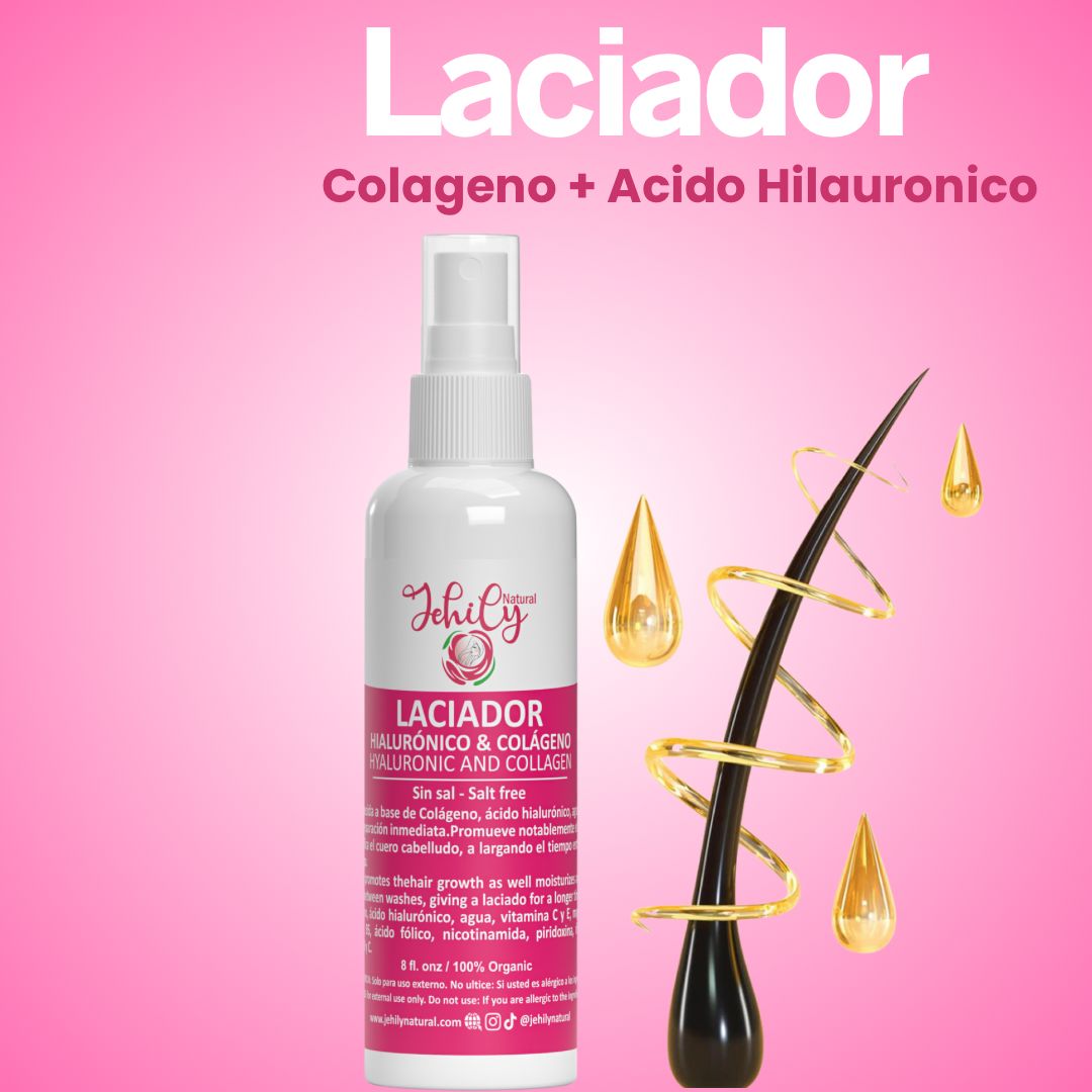 Laciador  capilar  de colágeno +hialurico